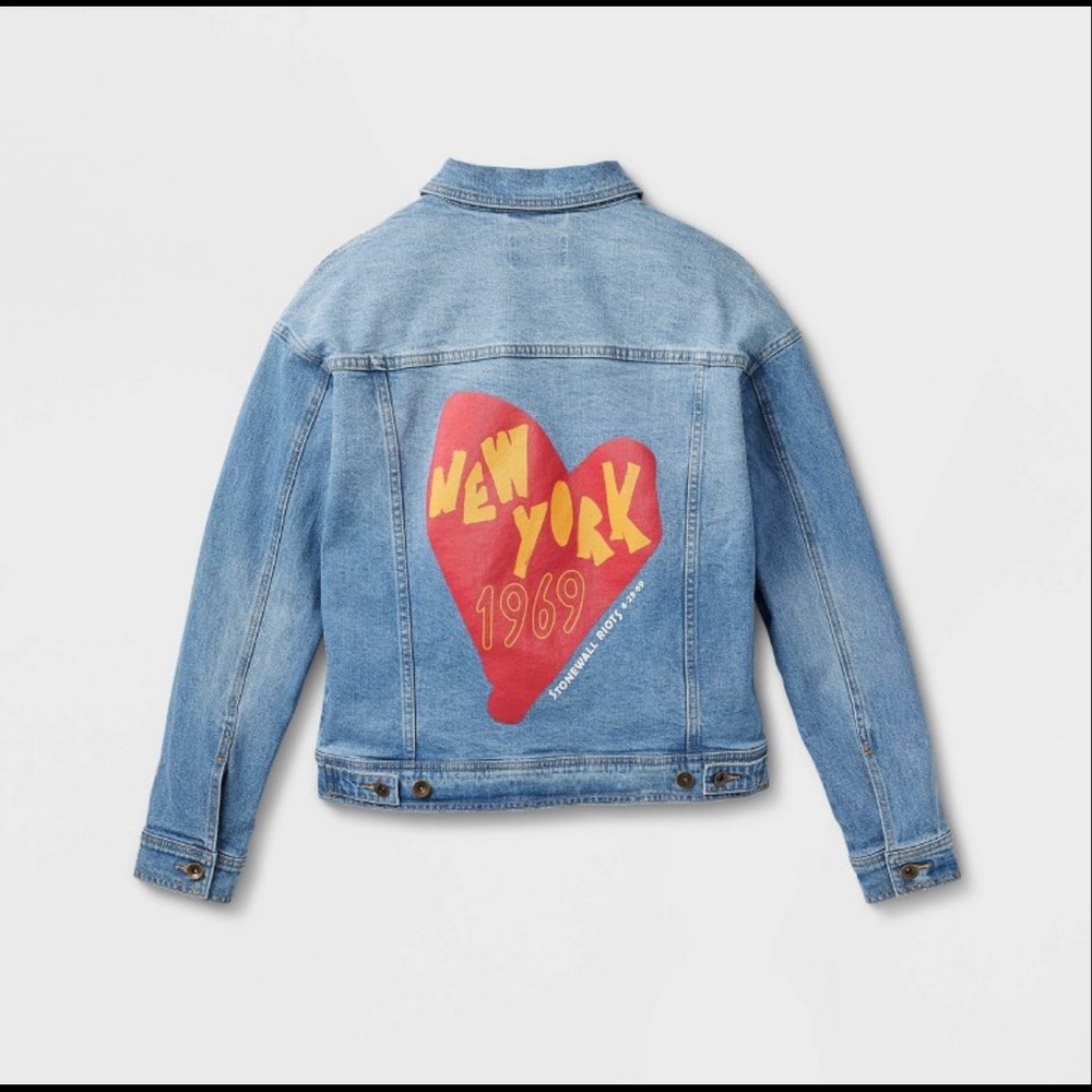 Love this Pride Jacket! Commemorates the Stonewall Riots❤️